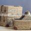 Natural Straw Seagrass Sundry Basket Box