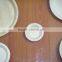 Different size dinner set round areca leaf plates for sale