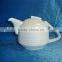 China supplier factory direct 2016 Porcelain tea pot for hotel and restaurant