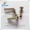Manufacturer sales high quality fastener aluminum book binding screw,chicago screw for wallet