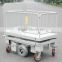 Powered Scissor Lift Trolley With One Cylinder & Wire Fence