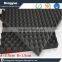 best price Worldwide ventilation ducts fireproof wave shape acoustic foam