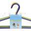 colorful wholesale plastic hanger for clothes