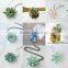 Small Pendant Succulent Pendant Wholesale 4 cm Mini Succulent Plants Arrangement Succulent Jewelry