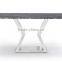 FF-071 factory price stainless steel dining table base metal furniture legs