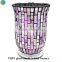 Moroccan Mosaic Glass Tea light Votive Candle Holder in 4 Colours