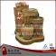 Highly impact resistant distinctive color water fountain materials