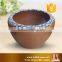 China suppliers antique landscape blue white plant pots ceramic