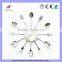 2015 New Design Kitchen Wall Clock With Knife Fork Spoon Hands Decorative Wall Clock