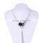 Assorted Geometric Beads Chain Necklace Long Chain Tassel Necklace
