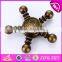 New style gold fidget hand spinner EDC focus anxiety stress relief toy W01A279