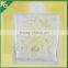 frosted flower cartoon glass bottle for 150ml reed diffuser with aluminium crown cap