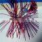 colorfull palmtree disposable cocktail tinsel stick