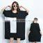 Hot selling 2017 summer plus size printed t-shirt fashion summer loose top maternity dress