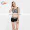 HSZ-806 Wholesale Women bra sports Hot Sexy gradient yoga leggings sports pants bra seamless women compression