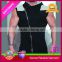 2016 new polyester men's gym sleeveless hoodies with patchwork