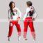 2016 Hot Selling Casual sportswear Cute Micky Mouse Printed Hooded long-sleeved Suit Tenue Sportwear