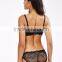 Runwaylover 5471 hot sale sexy black lace sexy bra and thongs set