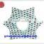 Waterproof cotton necklace pattern baby bibs