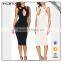 2017summer sexy bandage dress slim sleeveless halter club pencil dress for lady