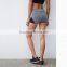 Hot sports bottoms nylon with mesh yoga wear jointed women fitness workout shorts