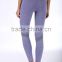Dry Fit Nylon Spandex Flatlock Stiching Full Length Compression Leggings Custom Women Yoga Pants