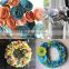 Decorative Flowers Handmade Flower Wedding Party Decoration Artificial Craft Baby Shower Unique Backdrop