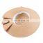 Fashion summer 100% paper floppy wide brim flower accessory beach hat women sex