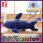High quality custom made funny comfortable stuffed soft marine shark plush baby toys
