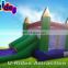Small Inflatable jumping bouncer castle with slide