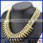 Chain necklace designs simple gold chain necklace with wholesale fashion jewelry in yiwu