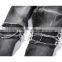 Custom man straight Skinny Biker ripped men denim jeans street wear stretch zipper side of leg pant