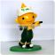 S-oil Character Baseball figurine by plastic factory manufactured