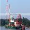 river sand dredgering machine 5000m3/h water flow rate