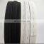 Factory OEM black white colorful botton hole elastic tape