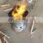 small portable outdoor wood burning stove biomass gasifier for sale