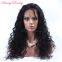 Water Wave Full Lace Wigs 100% Natural Human Hair Weaving Extensions