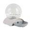 Automatic Pets Feeder Water Bowl Adjustable Transparent Cat Dog Bowl Neck Protection Large Capacity
