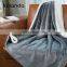 Plain Style Cotton Polyester Warm Home HotelFleece Throw Blanket For Adult