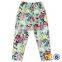 Trendy Infant and Toddler Aqua Flower Leggings Wholesale Cheap Baby Girls Leggings Pants