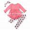 girls elegant 2pcs sets cheap china wholesale kids clothing