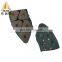 High speed train brake pad brake system parts rail transportation accessories