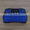 Wireless backlit Keyboard colorful i8 plus fly Air Mouse Handheld for TV BOX PC Lap top for TV Box