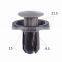 T-shaped tree car plastic fastener clip auto push-type retainer clip