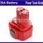 9.6V Ni-Cd POWER TOOLS BATTERY FOR Makita 9122 PA09 9.6V Powertools Battery