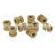 3.6*10 brass hammer driver screws with steel material nickel plated