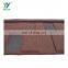Shingle Tile Sunset Red Relitop Natural Stone Chips Coated Metal Roof Tile 0.35MM 0.4MM 0.5MM Aluminum Zinc Steel Plate