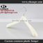 IMY-479 white plastic women coat hanger bulk