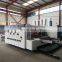 Automatic corrugated carton box flexo printing die cutting slotting machine with stacking