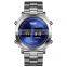 New Design SKMEI 1531 Wrist Watches 3atm Water Resistant Stainless Steel Band Drum Roller Watch